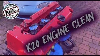 K20 ENGINE CLEAN - K SWAP BUILD PART 7!
