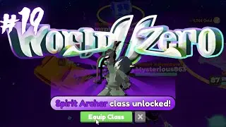 NEW WORLD, NEW CLASS, NEW ME?! Spirit Archer Sigma | WORLD ZERO | #robloxindonesia 