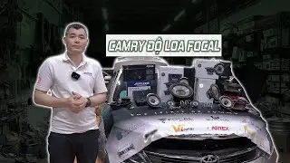 Toyota Camry Độ Loa Focal