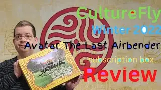 CultureFly Winter 2022 Avatar the Last Airbender subscription Box review