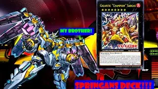 (YGOPRO)Springans DECK!!!,Gigantic &ldquo;Champion&rdquo; Sargas,Tallyho! Springans!,[PHHY]