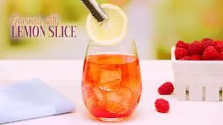 Mother's Day Recipe | Raspberry Wine Spritzer | Refreshing Spring Cocktail