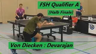 Lange Noppen Abwehr VS Kurze Noppen Angriff ...  A.Devarajan(2153TTR) : R.Von Diecken(1906TTR)
