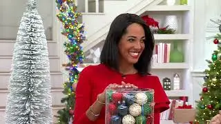 Kringle Express 101-piece Shatterproof Ornament Set on QVC