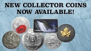 New in October 2025 RCM Royal Canadian Mint Gold & Silver Coins