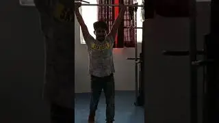 Trying clean&jerk for the 1st time.  #shorts #cleanandjerk #workout