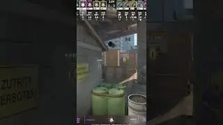 HeavyGod INSANE Overpass Monster Smoke in CS2