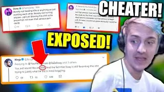 Ninja CALLS OUT FaZe Sway For CHEATING! 1 Year BAN On SWAY?
