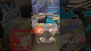 Phantasmal booster box pt1 #foryou #pokemon #packopenning #pokemontcg