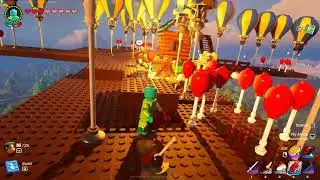 Flying Village in Lego Fortnite
