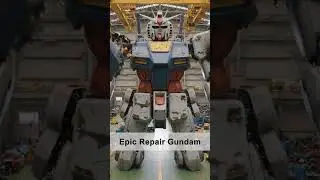 Big Robot Repair! Epic Repair Gundam - rob&ocirc; Transformer #gundam