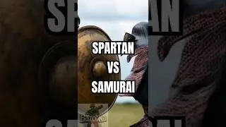Warrior Showdown: Spartan VS Samurai #warrior #samurai #spartan #katana #Japan #shorts