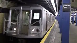 ᴴᴰ R16-R34-R38-R42-R40 Museum Train Passing Fordham Road