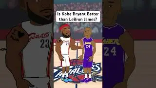Коби Брайант лучше Леброна Джеймса? #nba