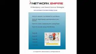(Legacy SEO) 10 Mandatory Local Search Domination Strategies