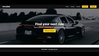 Create a car selling website using HTML and CSS. best degine and simple code #viral #developer