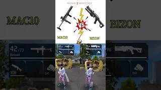 MAC10 V/S BIZON IN FREE FIRE #shorts #trending