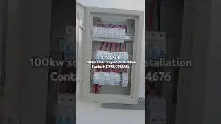 100kw solar installation #shorts #solarinstallation #100kw #growatt #solar @gssjapan1420  #short
