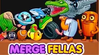 😱 MERGE FELLA$ 🧠 This Game Will Blow Your Mind!