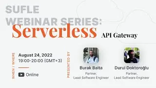 Sufle Webinar Series | Serverless: API Gateway
