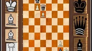Permainan CAtur Babak Akhir  : Mentri + Gajah Vs  2 Gajah 1 pion