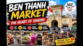 Real Ben Thanh Market Saigon Authentic Street Shopping