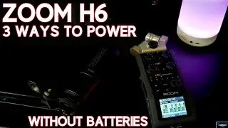 ZOOM H6 | 3 способа питания без батареек