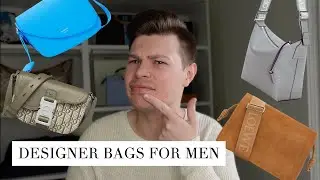 DESIGNER BAGS FOR MEN IN 2024  **LOEWE - DIOR - FERRAGAMO**