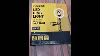 ‼️DIGITEK 12 inch Led Ring Light With Trypod Unboxing 👌 in தமிழ் #shorts #ringlightforyoutube