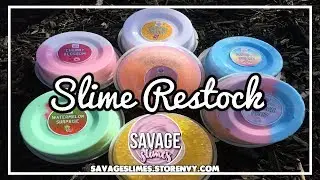 SAVAGE SLIMES SLIME RESTOCK - APRIL 21ST!!!