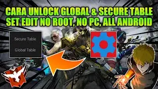[OTG] ALL ANDROID NO ROOT ! CARA UNLOCK GLOBAL & SECURE TABLE SET EDIT TANPA PC!!