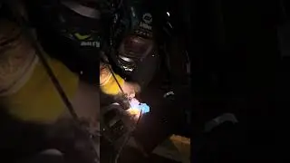 Some stick welding in the shop today! #welding #fabrication #smallbusiness #shop