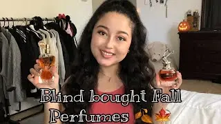 New Fall Fragrances!! | BLIND bought perfumes|