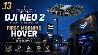 First Morning Hover with the DJI Neo 2 &mdash; Silent Close‑Ups Before Dawn