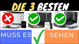 DIE TOP 3 STAUBSAUGERROBOTER MIT HEISZWASSER-WISCHSTATION 2026! 🧼🤖