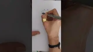 Draw a fashion sketch..easy..#drawing #trending #art #dress
