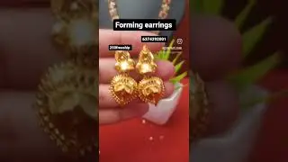 Forming earrings 250freeship /-#formingjewellery #earrings
