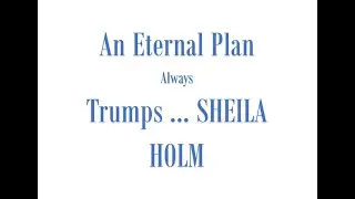 An Eternal Plan Always Trumps &hellip; SHEILA HOLM (273) Five Agendas