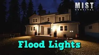 How to make Flood Lights in Mist Survival
