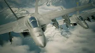 Ace Combat 7| Mission 7 | First Contact | F18F Block III