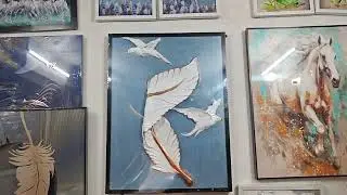 Structure art Wall art living room art