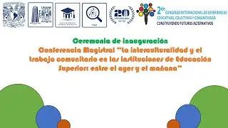 Inauguración. Conferencia Magistral. 2do. CIEECC 24/10/2025
