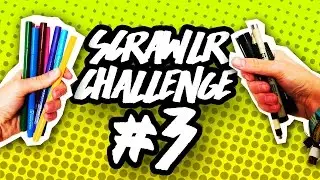 RANDOM SCRIBBLE BECOMES ... ?! || Scrawlr Challenge #3