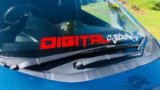 I replaced my car&rsquo;s Windscreen Vinyl. 🚘✨#vinylinstallation #vinylreplacement #carstickers #vinyl #fj
