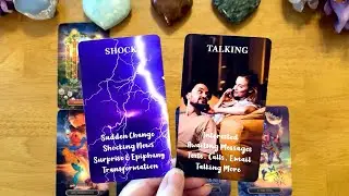 A SHOCKING CALL IS COMING!!! ⚡️ WHAT YOU NEED TO KNOW!!! 😍 (LOVE TAROT READING) ♥️