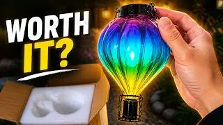 Is it worth it? Hot Air Balloon Hanging Solar Lantern!