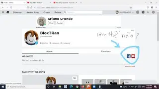 Roblox: Hướng dẫn add k&ecirc;nh youtube v&agrave; nick facebook v&agrave;o profile Roblox