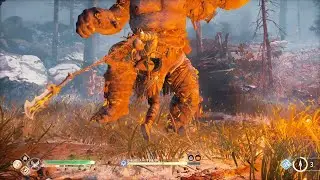 GMGOW+ Kratos defeat daudi Kaupmadr || God Of War 4 ||