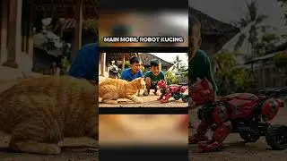 Mobil remot kucing. #shorts #viralshorts