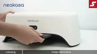 Neakasa AirStep | The Smart Cat Litter Step with Built-In Air Purifier & Odor Control